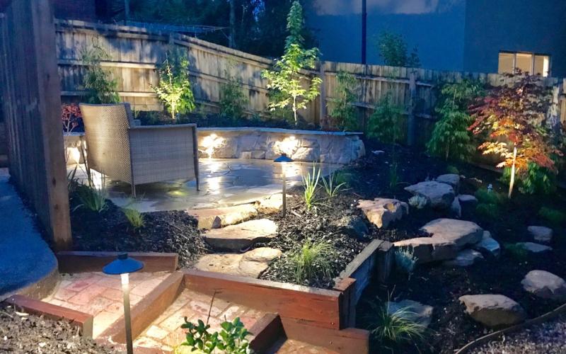 outdoor garden lighting