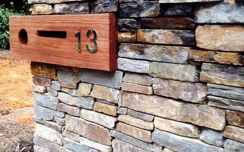 rock feature - letterbox
