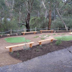 Childrens garden design and landscaping - Eltham East Primary