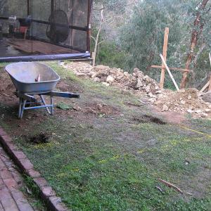 Landscaping project - Warrandyte